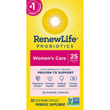 Renew Life Probiotics for Women, 25 Billion CFU Guaranteed, Probiotic Supplement for Digestive, Vaginal & Immune Health Shelf Stable, Soy, Dairy & Gluten Free, 60 Capsules