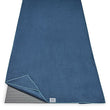 Gaiam Stay Put Yoga Towel Mat (Fits Over Standard Size - 68L x 24W), Lake