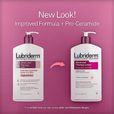 Lubriderm Advanced Therapy Fragrance Free Moisturizing Hand & Body Lotion + Pro-Ceramide with Vitamins E & Pro-Vitamin B5, Intense Hydration for Itchy, Extra Dry Skin, Non-Greasy, 32 fl. oz