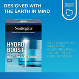 Neutrogena Hydro Boost Night Moisturizer for Face, Hyaluronic Acid Facial Serum for Dry Skin, Oil-Free and Non-Comedogenic, 1.7 oz