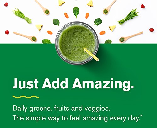 Amazing Grass Greens Blend Antioxidant: Super Greens Powder Smoothie Mix with Organic Spirulina, Beet Root Powder, Elderberry & Probiotics, Sweet Berry, 60 Servings (Packaging May Vary)