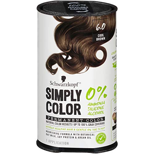 Schwarzkopf Simply Color Permanent Hair Color, 5.0 Medium Brown