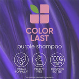 Biolage Color Last Purple Shampoo | Neutralizes Brass & Unwanted Yellow Tones | With Fig & Orchid | Paraben-Free | For Color Treated Hair | Vegan | Cruelty Free | Professional Shampoo | 13.5 Fl. Oz