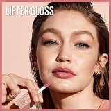 Maybelline New York Lifter Gloss, Hydrating Lip Gloss with Hyaluronic Acid, High Shine for Plumper Looking Lips, Opal, Pink Neutral, 0.18 Ounce