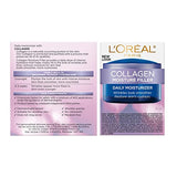 L'Oreal Paris Collagen Daily Face Moisturizer, Reduce Wrinkles, Face Cream 3.4 oz