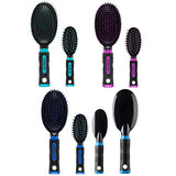 Conair Salon Results Hairbrush for Men and Women, Cushion Base Hairbrush for Everyday Brushing, Color May Vary, 1 Pack