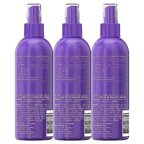 Aussie Leave in Conditioner Spray, with Jojoba & Sea Kelp, Hair Insurance, 8 fl oz, Triple Pack