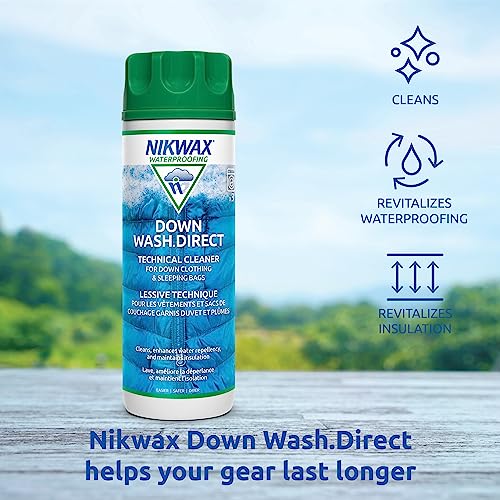 Nikwax Liquid Down Wash Direct, 300ml