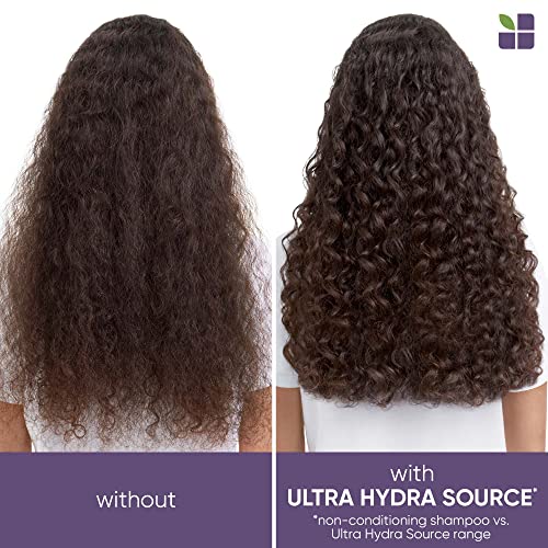 Biolage Ultra Hydra Source Shampoo | Deep Hydrating Shampoo for Very Dry Hair | Moisturizes Hair to Prevent Breakage | Paraben & Silicone-Free | Vegan | Salon Shampoo | 13.5 Fl. Oz