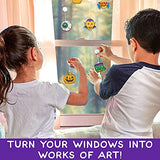 Made By Me Create Your Own Window Art, Paint Your Own DIY Suncatchers, Fun Staycation Activity or Birthday Party Idea, Arts and Craft Kits for Kids Ages 6, 7, 8, 9