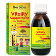 Herbion Naturals Vitality Supplement Syrup for Children, Promotes Growth and Appetite, Relieves Fatigue, Improves Mental and Physical Performance, Boosts Energy, 5 FL Oz - For Kids of 1 Year and Above