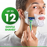 Gillette Sensor3 Smooth Shave Disposable Razor, 4 Count