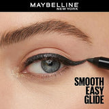 Maybelline New York TattooStudio Long-Lasting Sharpenable Eyeliner Pencil, Glide on Smooth Gel Pigments with 36 Hour Wear, Waterproof, Bold Brown, 1 Count