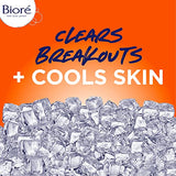 Bioré Blemish Fighting Ice Cleanser, Salicylic Acid, Clears and Helps Prevent Acne Breakouts, Cools & Refreshes Skin, Oil Free, 6.77 Ounce