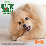 Nylabone Healthy Edibles Long-Lasting Dog Treats - Natural Dog Treats for Small Dogs - Dog Products - Bacon Flavor, X-Small/Petite (8 Count)