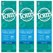 Toms of Maine Simply White Toothpaste, Clean Mint, 4.7 oz. 3-Pack (Packaging May Vary)