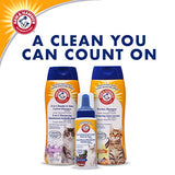 Arm & Hammer 2-in-1 Deodorizing & Dander Reducing Shampoo for Cats, Dander Remover for Dander and Odors, Baking Soda Moisturizes and Deodorizes, Lavender Chamomile Scent, 20 Fl Oz