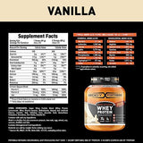 Body Fortress Super Advanced Whey Protein Powder, Vanilla, Immune Support (1), Vitamins C & D Plus Zinc, 3.9 lbs.