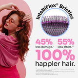 Wet Brush Original Detangler Hair Brush, Amazon Exclusive Purple - Ultra-Soft IntelliFlex Bristles - Detangling Hairbrush Glides Through Tangles For Wet, Dry & Damaged Hair - Women, & Men