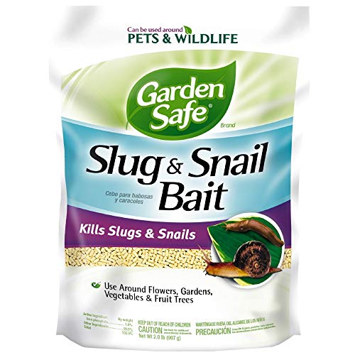 Garden Safe Slug & Snail Bait, Kills Slugs & Snails Within 3 to 6 Days, For Lawn and Garden, Can Be Used Around Pets and Wildlife, 2 lb