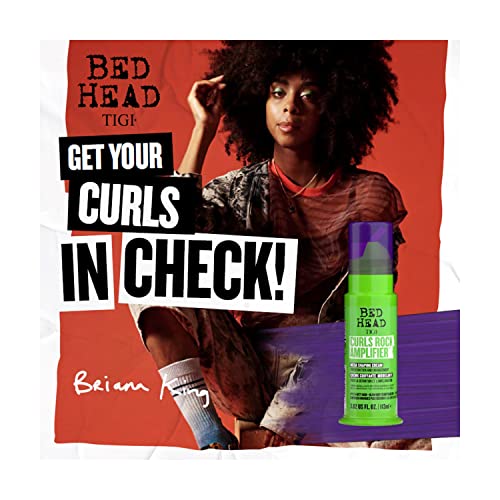 TIGI Bed Head Curls Rock Amplifier Curly Hair Cream for Defined Curls 3.82 fl oz