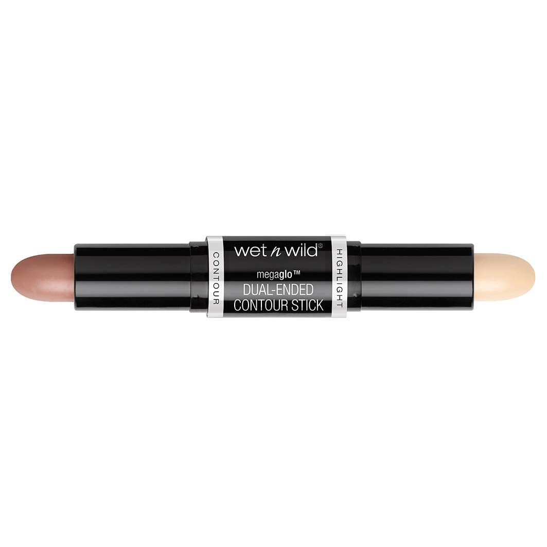 Wet n Wild MegaGlo Dual-Ended Contour Stick Medium/Tan, Cruelty-Free