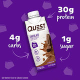 Quest Nutrition Ready to Drink Salted Caramel Protein Shake, High Protein, Low Carb, Gluten Free, Keto Friendly, 11 Fl Oz (Pack of 12)