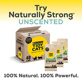 Purina Tidy Cats Unscented Cat Litter, Free & Clean Clumping Clay Cat Litter, Recyclable Box - 40 lb. Bag