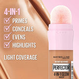 Maybelline New York Instant Age Rewind Instant Perfector 4-In-1 Glow Makeup, Light/Medium