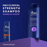 Head & Shoulders Clinical Strength Dandruff Shampoo Twin Pack, Advanced Oil Control with Refreshing Citrus, 13.5 Oz Each