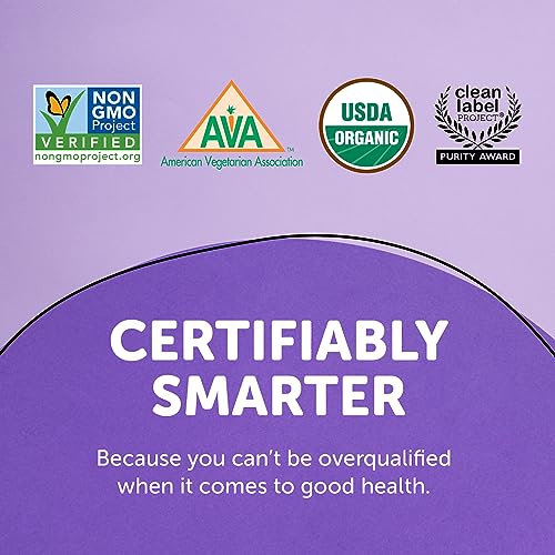 SmartyPants Organic Toddler Multivitamin, Daily Gummy Vitamins: Probiotics, Vitamin C, D3, Zinc, & B12 for Immune Support, Energy & Digestive Health, Fruit Flavor, 60 Gummies, 30 Day Supply