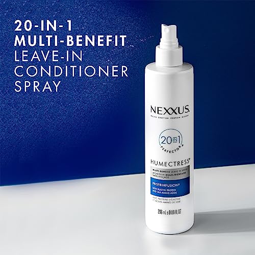 Nexxus Humectress Leave-In Conditioner Spray 20-in-1 Perfector for Dry Hair With Biotin & Hyaluronic Acid 9 oz