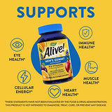 Nature's Way Alive! Men's Gummy Multivitamin, High Potency B-Vitamin Complex, Supports Muscle Function*, Fruit Flavored, 150 Gummies