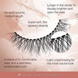 Ardell Strip Lashes Naked Lashes #420, 4 Pairs x 1-Pack