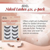 Ardell Strip Lashes Naked Lashes #420, 4 Pairs x 1-Pack