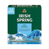 Irish Spring Bar Soap for Men, Original Clean, Smell Fresh and Clean for 12 Hours, Men Soap Bars for Washing Hands and Body, Mild for Skin, Recyclable Carton, 3.7 Ounce - 3 Count (Pack of 8)