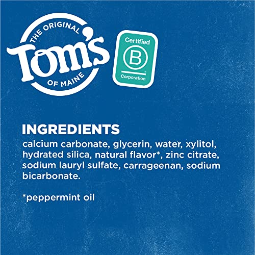 Tom's of Maine Fluoride-Free Antiplaque & Whitening Natural Toothpaste, Fennel, 5.5 oz. 2-Pack