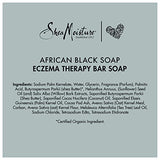 SheaMoisture Bar Soap for Eczema African Soap with Shea Butter, Black, Aloe Vera, 5 Ounce