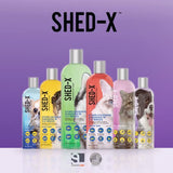 Shed-X Shed Control Shampoo for Dogs, 16 oz – Reduce Shedding – Shampoo Infuses Skin and Coat with Vitamins and Antioxidants to Clean, Release Excess Hair, and Exfoliate