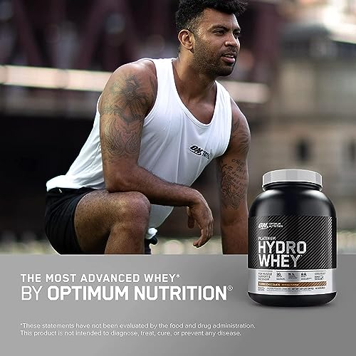 Optimum Nutrition Platinum Hydrowhey Protein Powder, 100% Hydrolyzed Whey Isolate Powder, Flavor: Velocity Vanilla, 3.5 Pounds (Packaging May Vary)