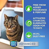 Fresh Step Clumping Cat Litter, Advanced, Simply Unscented, Extra Large, 37 Pounds total (2 Pack of 18.5lb Boxes)