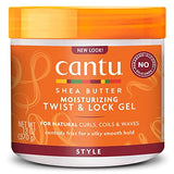 Cantu Moisturizing Twist & Lock Gel with Shea Butter for Natural Hair, 13 oz (Packaging May Vary)