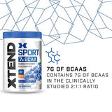 XTEND Sport BCAA Powder Strawberry Kiwi Splash - Electrolyte Powder for Recovery & Hydration with Amino Acids - 30 Servings