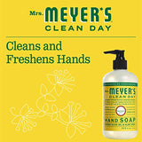 MRS. MEYER'S CLEAN DAY Clean Day Liquid Hand Soap, Cruelty Free and Biodegradable Formula, Honeysuckle Scent, 12.5 oz- Pack of 3