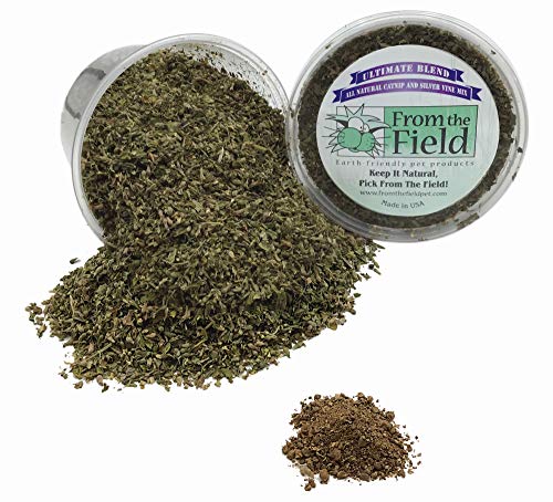 From The Field Ultimate Blend Silver Vine/Catnip Mix Tub RED 2 oz/Medium