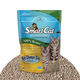 SmartCat All Natural Clumping Cat Litter, 20 Pound (320oz 1 pack) - Alternative to Clay and Pellet Litter - Chemical and 99% Dust Free - Unscented and Lightweight