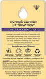 Burts Bees Passion Fruit and Chamomile Overnight Intensive Lip Treatment with and Ceramides, Lip Hydrates Lips 8 Hours, Natural Origin, 0.25 oz