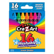 Cra-Z-Art Jumbo Washable Crayons, Assorted Colors, 16 Count (Pack of 1) Crayons