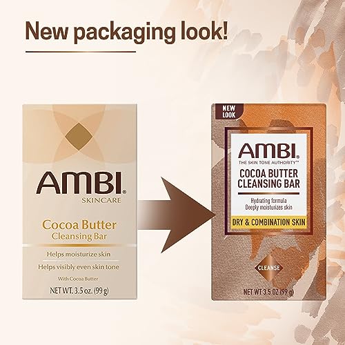 Ambi Cocoa Butter Cleansing Bar, 3.5 Ounce