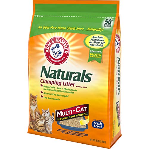 ARM HAMMER Naturals Cat Litter, Multi Cat, 18lb Bag